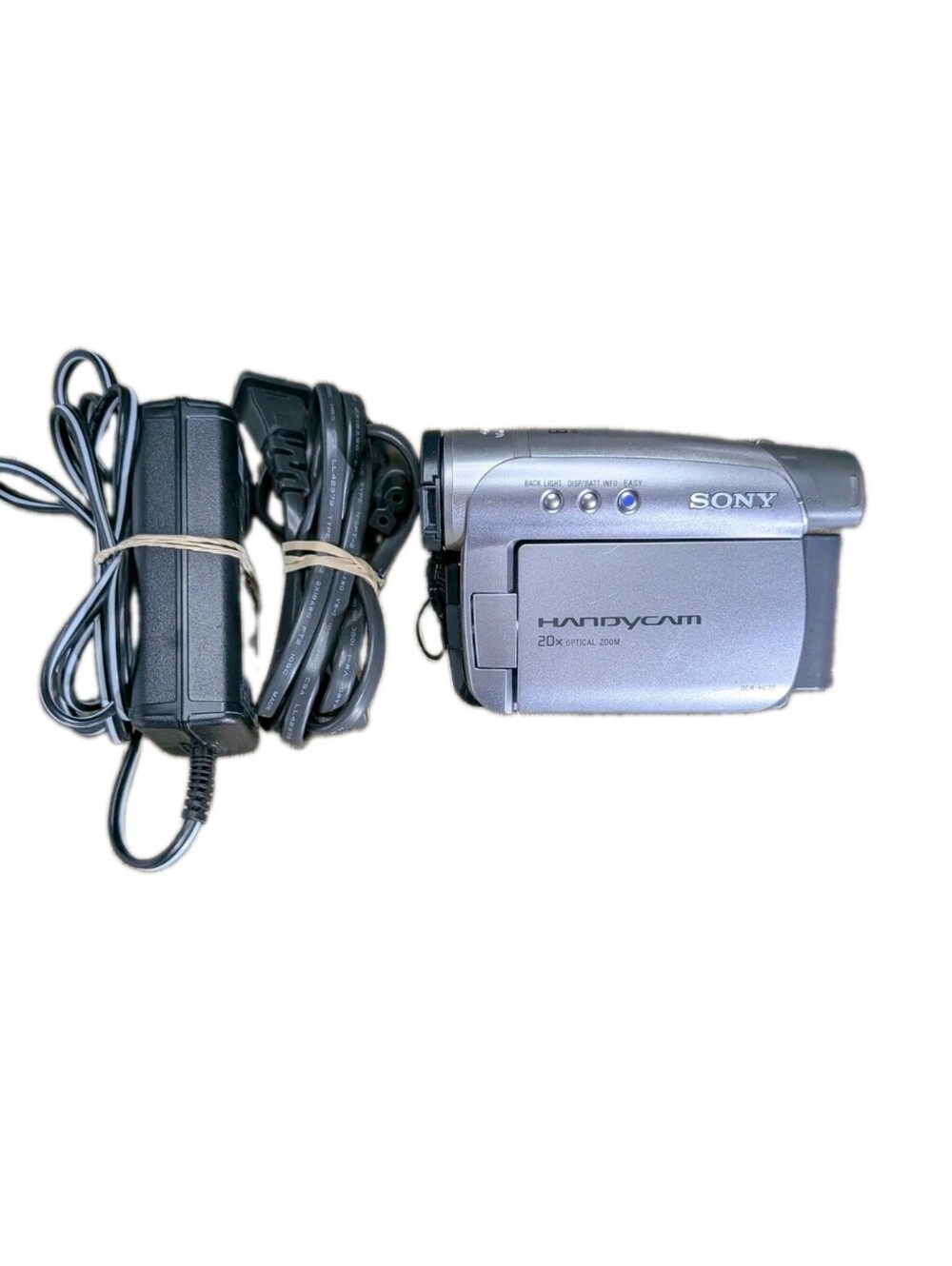 Sony DCR-HC28 Nightshot Handycam Mini DV Camcorder 20x Zoom Bundle Tested